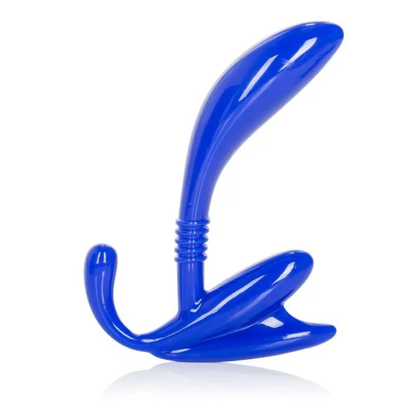 Anal Apollo Curved Prostate Probe Blue Apollo Anal Apollo Curved Prostate Probe Blue Apollo