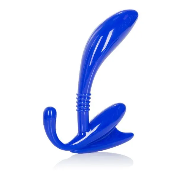 Anal Apollo Curved Prostate Probe Blue Apollo Anal Apollo Curved Prostate Probe Blue Apollo