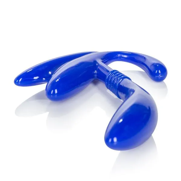 Anal Apollo Curved Prostate Probe Blue Apollo Anal Apollo Curved Prostate Probe Blue Apollo