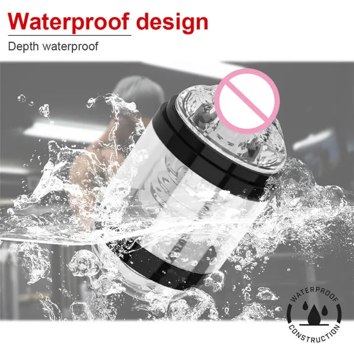 OOTYEMO Male Sex Toys Mens Vacuum Waterproof Masturbation Cup