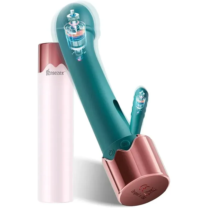 OOTYEMO Velora 2in1 GSpot Clitoral Vibrator with Heating Function Female Sex Toys