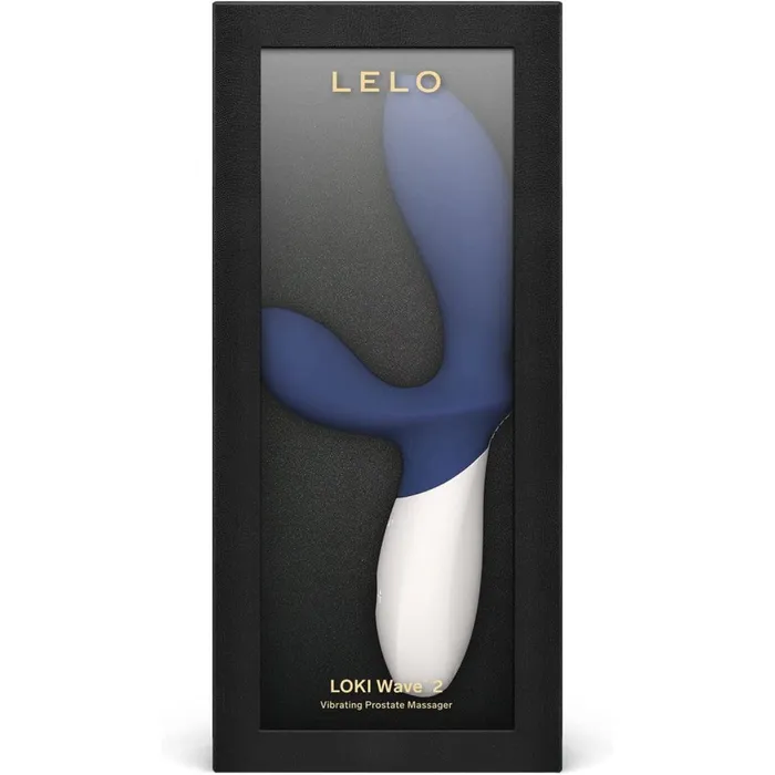 Lelo Male Sex Toys Lelo Loki Wave 2 Prostate Stimulator with Come Here Motion Blue