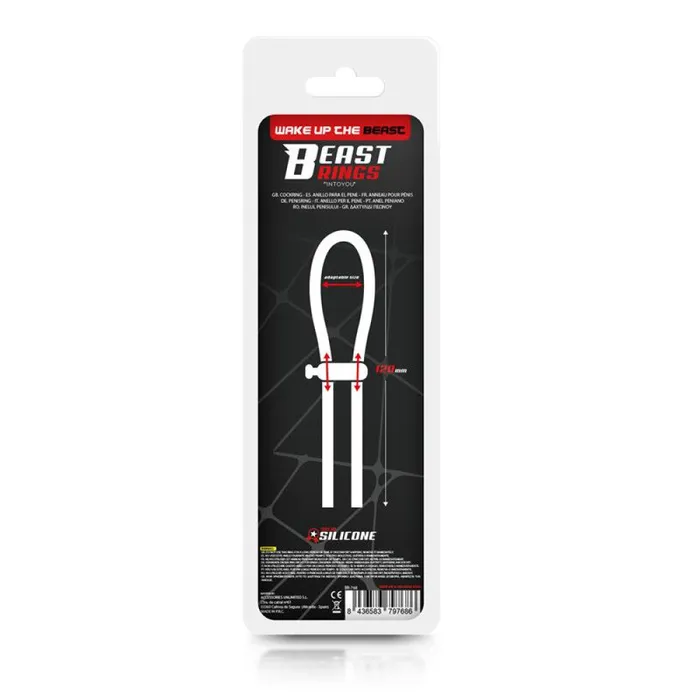 Male Sex Toys Intoyou Beast silicone adjustable penis clip