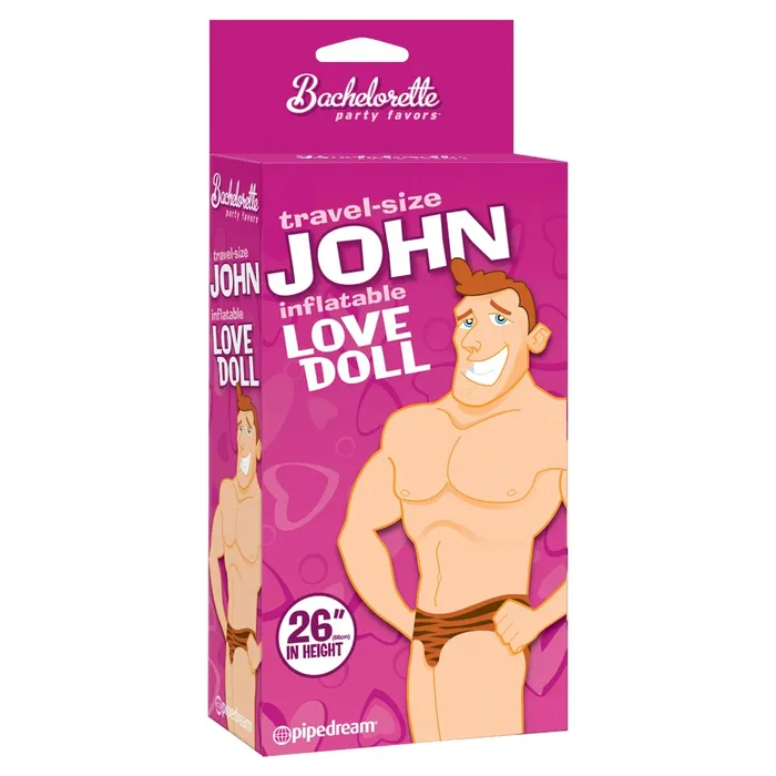 Male Sex Toys Pipedream Travel Size John Inflatable Love Doll