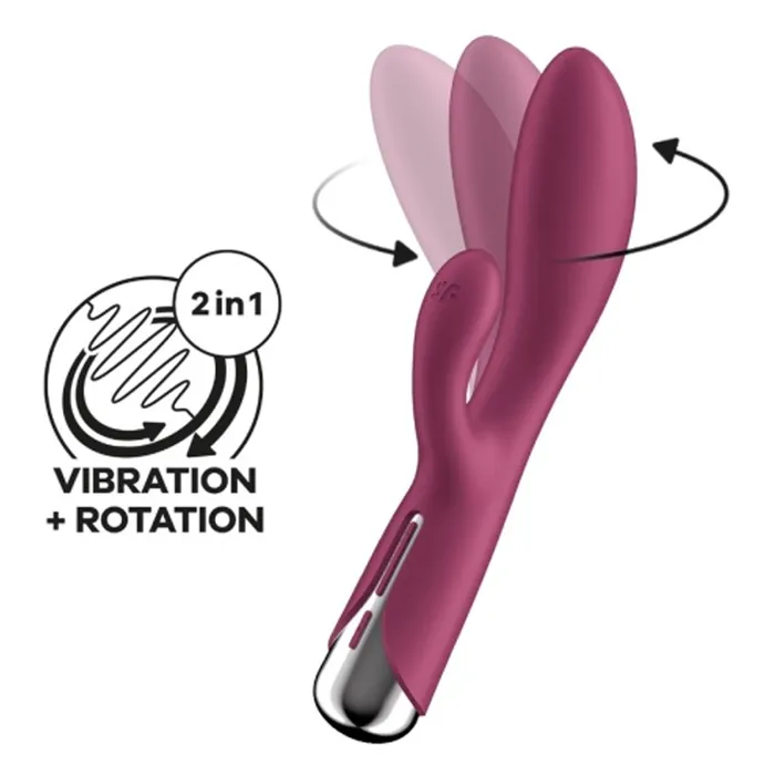 Spinning Rabbit 1 Red Satisfyer Vibrators