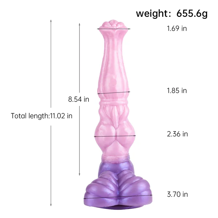 FAAK Female Sex Toys FAAK 1102 Giant Monster Silicone Realistic Dildo