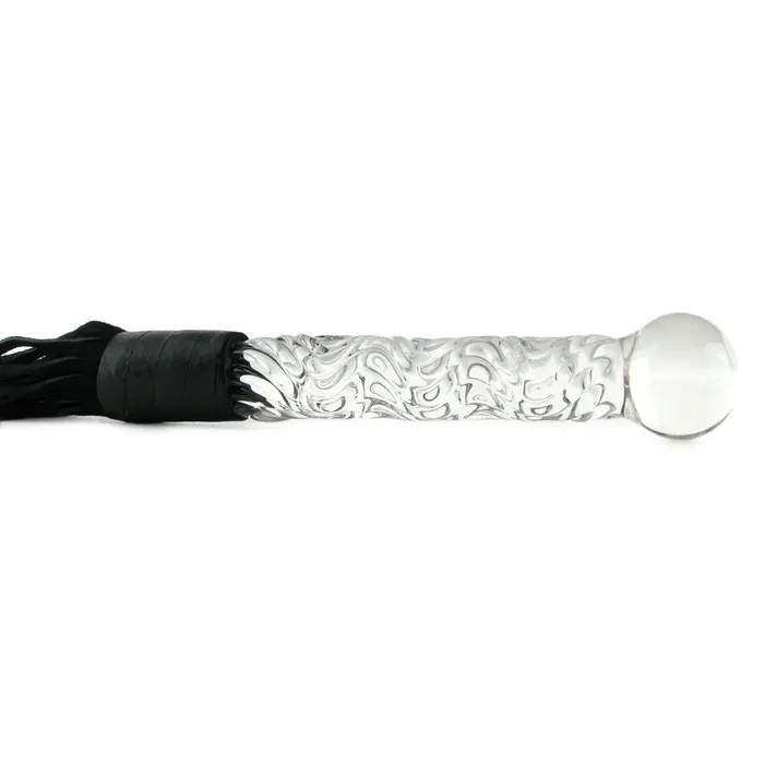 Icicles No 38 Hand Blown Glass Whip sextoysvancouver Dildos