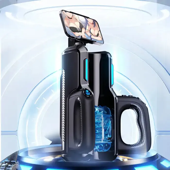 LETEN Cannon King Male Masturbator Auto Thrusting with DualHandle LETEN Male Sex Toys