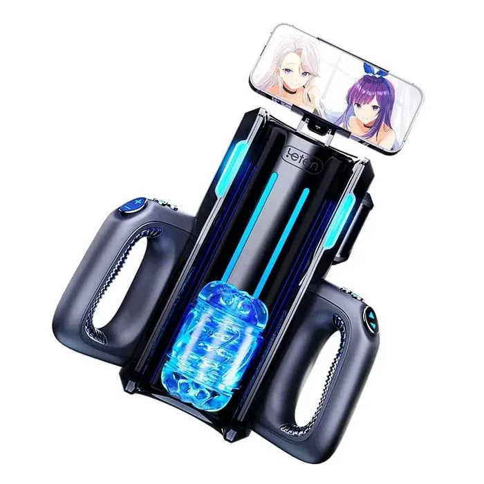 LETEN Cannon King Male Masturbator Auto Thrusting with DualHandle LETEN Male Sex Toys
