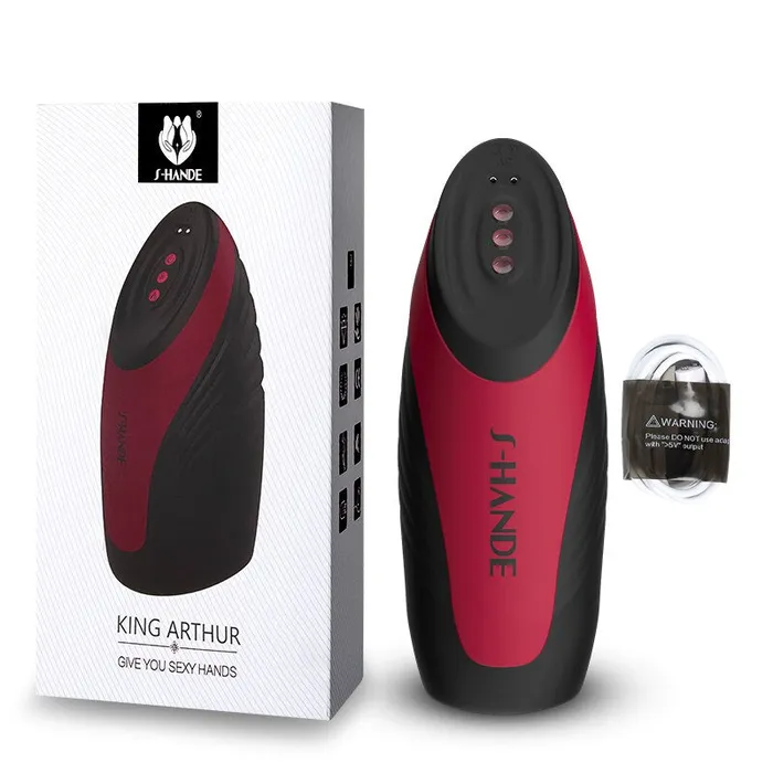 Male Sex Toys SHANDE King Arthur Automatic Sucking Vibrating Male Masturbator SHANDE