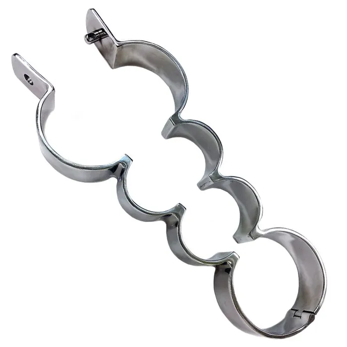 Rouge Garments Male Sex Toys Rouge Stainless Steel Heavy Metal Wrist and Ankle Binder Rouge Garments Male Sex Toys Rouge Stainless Steel Heavy Metal Wrist and Ankle Binder