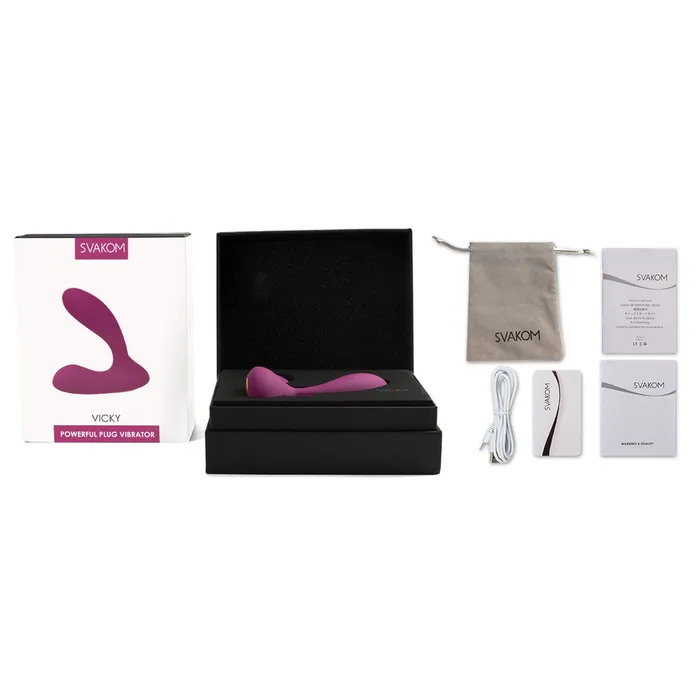 Svakom Anal SVAKOM Vicky Anal Plug Vibrator Prostate Massager
