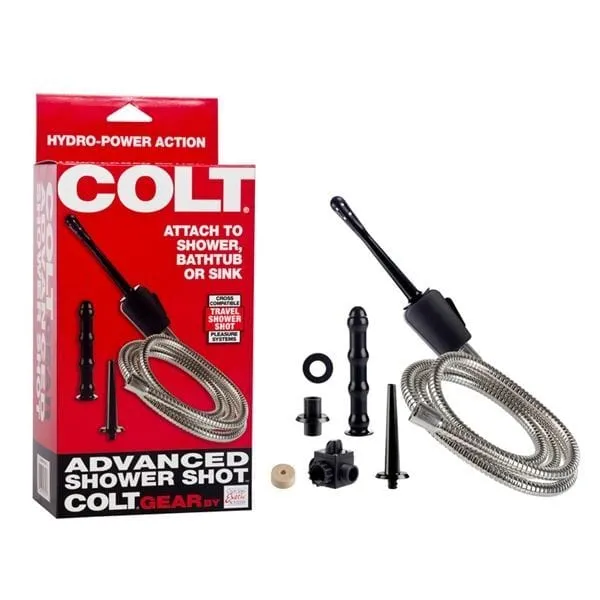 Anal COLT Advanced Shower Shot Anal Enema Douche Cleanser Colt Range Anal COLT Advanced Shower Shot Anal Enema Douche Cleanser Colt Range