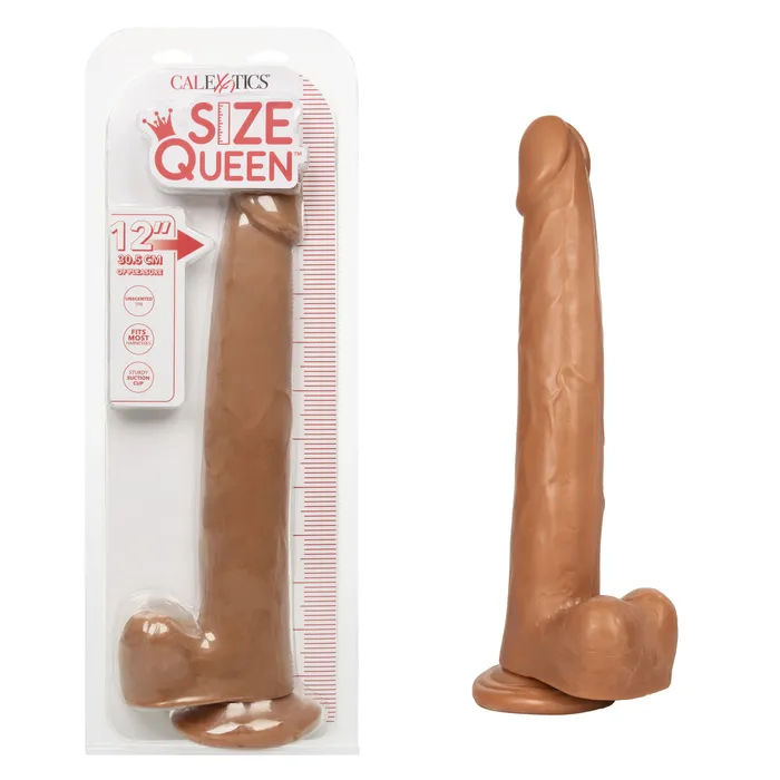 CalExotics Size Queen 12 Dildo with Suction Cup CalExotics Female Sex Toys