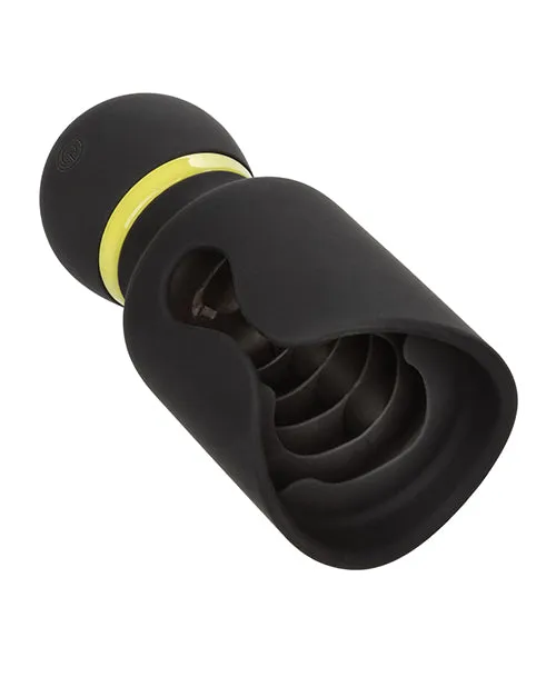 California Exotic Novelties Male Sex Toys Boundless Flickering Stroker Black