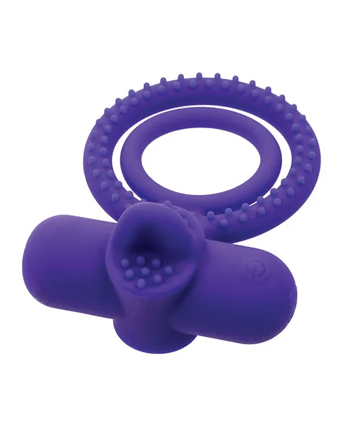 California Exotic Novelties Vibrators Couples Enhancer Silicone Rechargeable Dual Climaxer Enhancer wFlickering Tongue Purple California Exotic Novelties Vibrators Couples Enhancer Silicone Rechargeable Dual Climaxer Enhancer wFlickering Tongue Purple