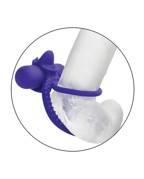 California Exotic Novelties Vibrators Couples Enhancer Silicone Rechargeable Dual Climaxer Enhancer wFlickering Tongue Purple California Exotic Novelties Vibrators Couples Enhancer Silicone Rechargeable Dual Climaxer Enhancer wFlickering Tongue Purple