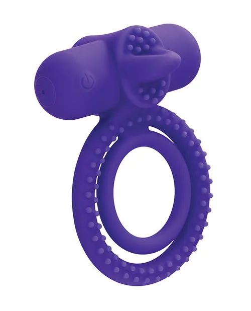 California Exotic Novelties Vibrators Couples Enhancer Silicone Rechargeable Dual Climaxer Enhancer wFlickering Tongue Purple California Exotic Novelties Vibrators Couples Enhancer Silicone Rechargeable Dual Climaxer Enhancer wFlickering Tongue Purple