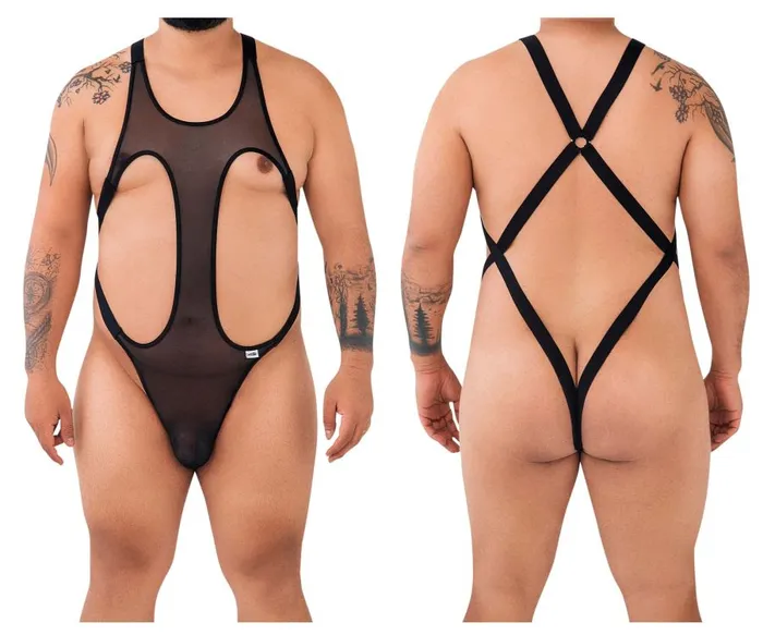 CandyMan Teddies And Bodies Mesh Bodysuit