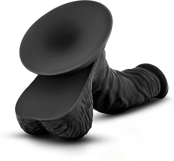 Dildos Spanksy Spanksy Perfect Curved 65 Suction Base Dildo in Black
