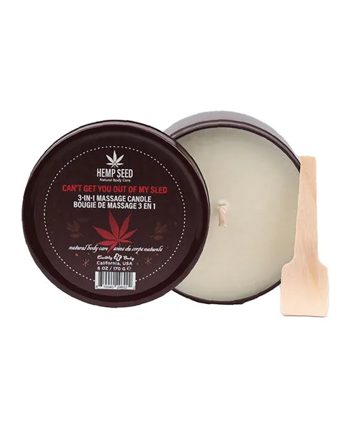 Earthly Body Earthly Body 2023 Holiday 3 In 1 Massage Candle 6 Oz Female Sex Toys Earthly Body Earthly Body 2023 Holiday 3 In 1 Massage Candle 6 Oz Female Sex Toys