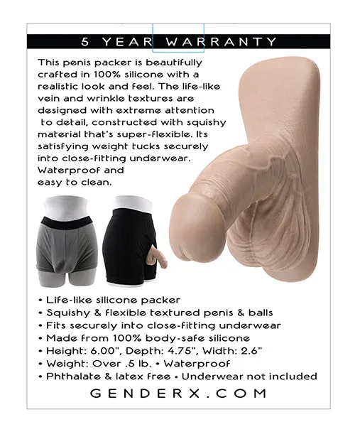 Evolved Novelties INC Anal Gender X 4 Silicone Packer