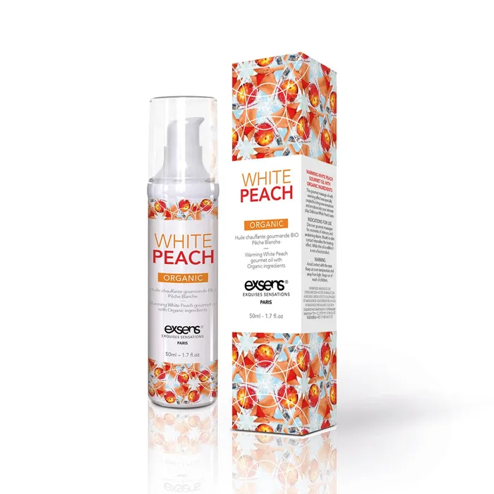 Exsens Couples Exsens White Peach Warming Massage Oil