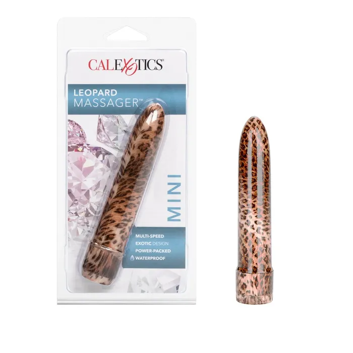 Female Sex Toys CalExotics Leopard Massager Mini