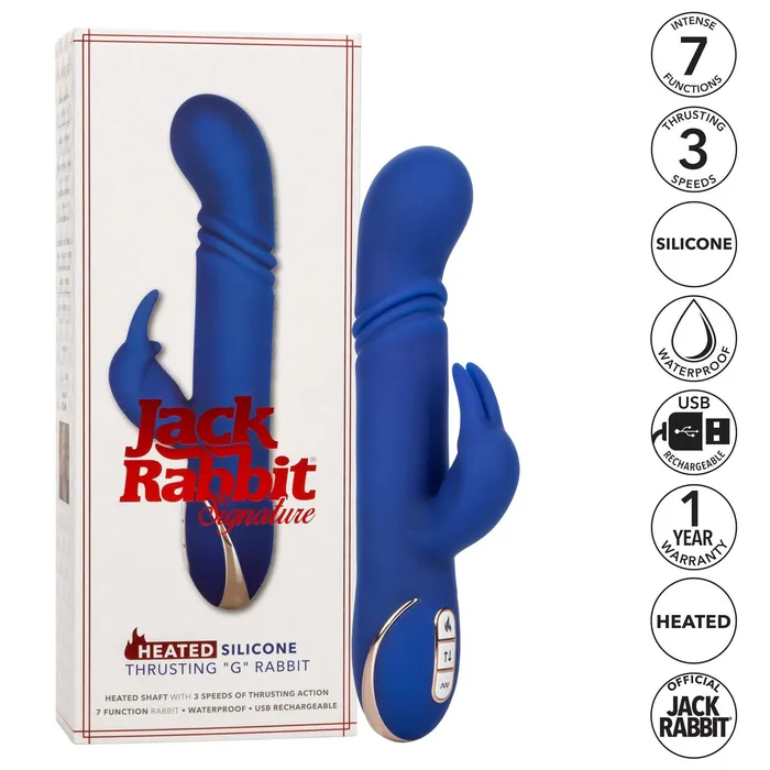 Female Sex Toys Jack Rabbit Signature Heated Silicone Thrusting CalExotics Female Sex Toys Jack Rabbit Signature Heated Silicone Thrusting CalExotics