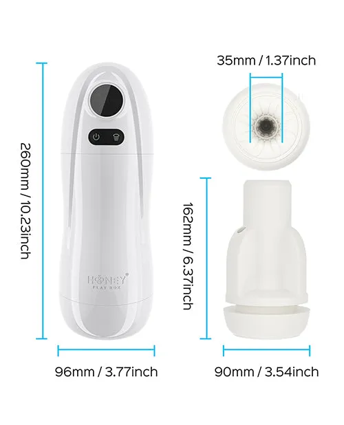 Kai 2 Automatic Blowjob Masturbator White Uc Global Trade INChoney Play B Male Sex Toys
