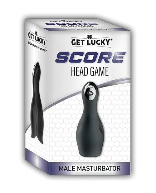 Male Sex Toys Thank Me Now Voodoo Get Lucky Score Head Game Masturbator Black