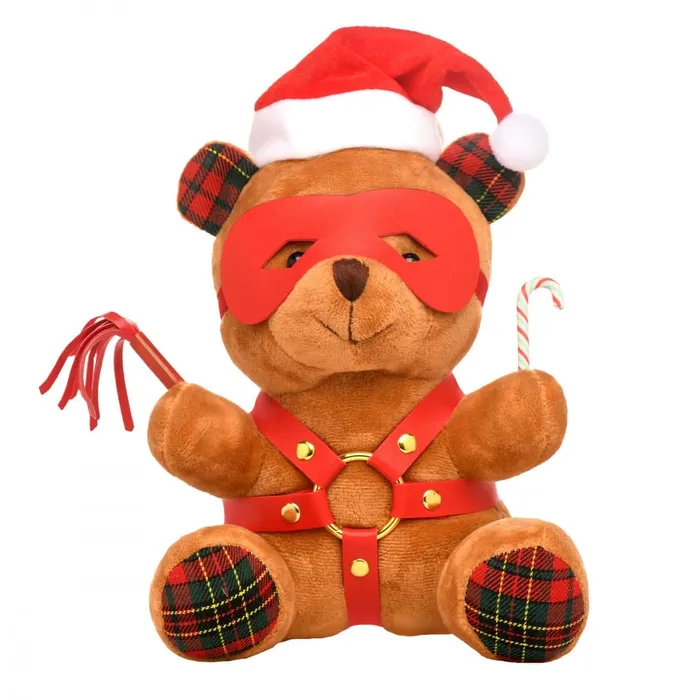 Master Series Holiday Bondage Bear Stuffed Animal XR Brands Couples