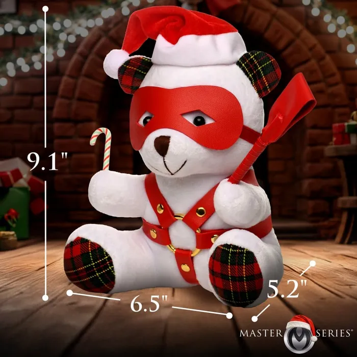 Master Series Holiday Bondage Bear Stuffed Animal XR Brands Couples