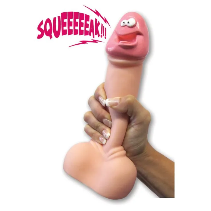 Novelty Vibrators Novelty Silicon Squeaky Pecker