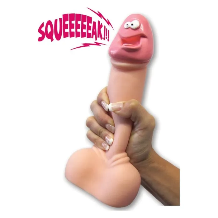 Novelty Vibrators Novelty Silicon Squeaky Pecker