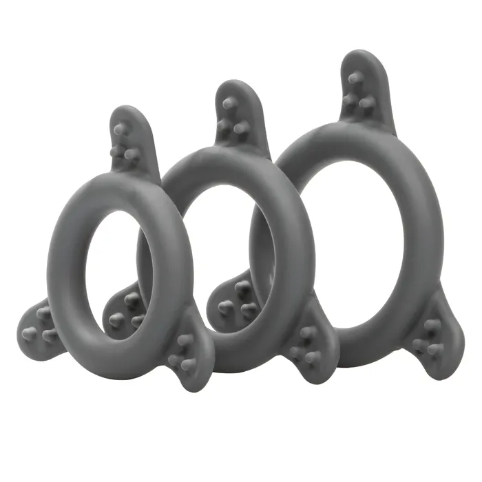 Pro Series Silicone Ring Set CalExotics Male Sex Toys