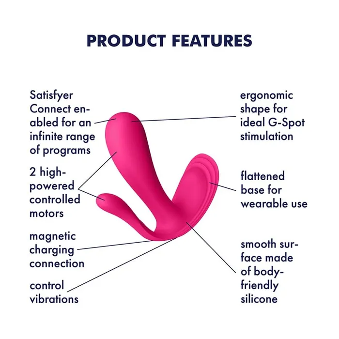 Satisfyer Satisfyer Top Secret Wearable Smart Vibrator Vibrators