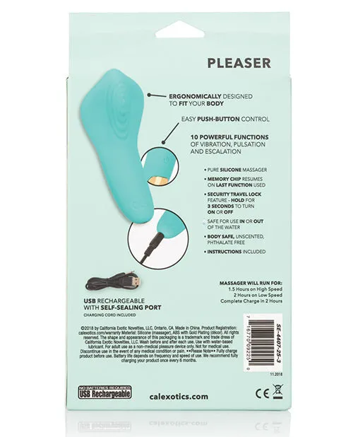 Slay pleaseme Teal California Exotic Novelties Vibrators
