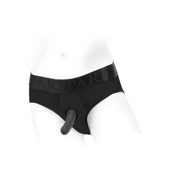 SpareParts Female Sex Toys SpareParts Tomboi Harness BlkBlk Nylon 2X
