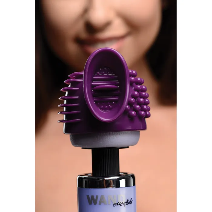 Wand Essentials Female Sex Toys Wand Essentials Triple Thrill Silicone Wand Attachment Wand Essentials Female Sex Toys Wand Essentials Triple Thrill Silicone Wand Attachment