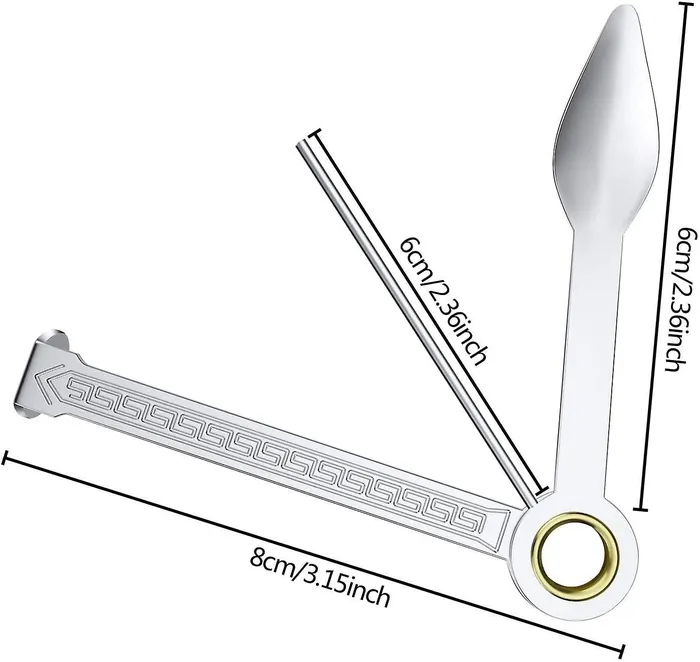 Agung Dildos Pipe Tool W Spoon Cleaner Pick Stainless Steel Agung Dildos Pipe Tool W Spoon Cleaner Pick Stainless Steel