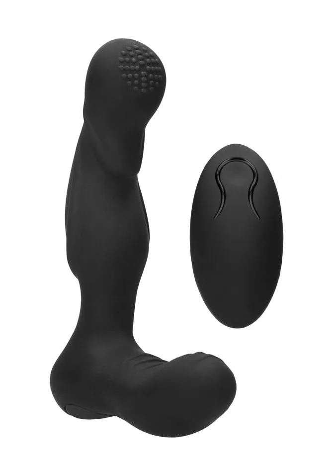 Anal Shots America No 76 Vibrating Anal Plug P Massager Black