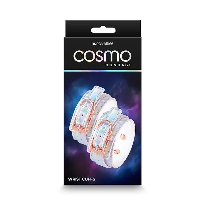 Couples Nalpac Cosmo Bondage Wrist Cuffs Rainbow Bondage