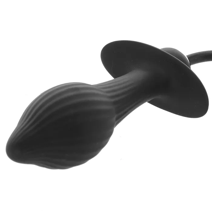 Nalpac Anal Pipedream Anal Fantasy Elite Collection Rechargeable Silicone AutoThrob Inflatable Vibrating Plug Black
