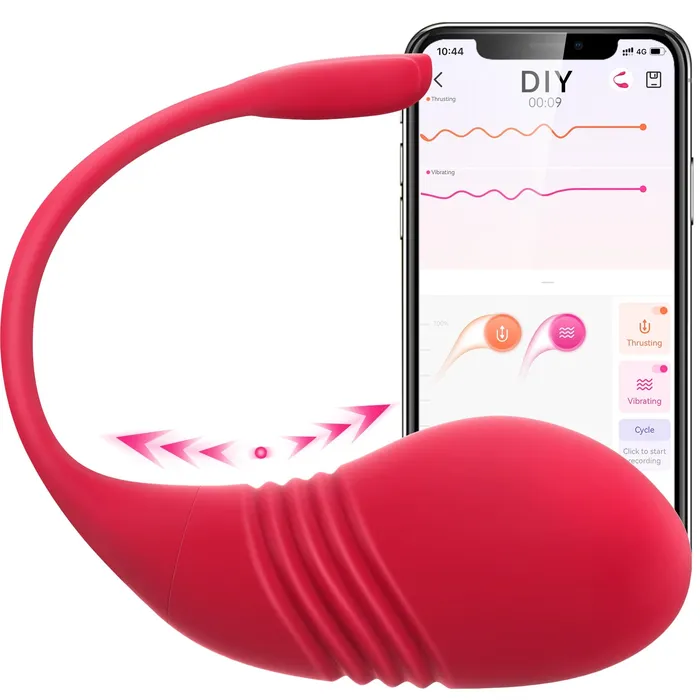 Sohimi Vibrators Euphoric 2 2 in 1 Thrusting and Vibrating App Control GSpot Vibrator Sohimi Vibrators Euphoric 2 2 in 1 Thrusting and Vibrating App Control GSpot Vibrator