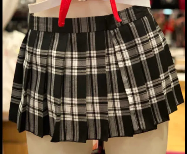 Vibrators Poison Rose Poison Rose School Girl Skirt Black SM