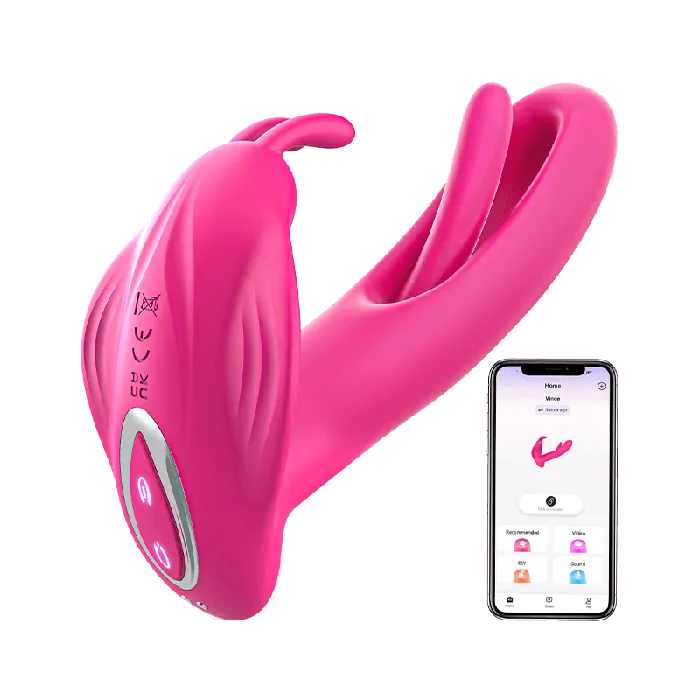 Vibrators Sohimi VINCE App Control Wearable GSpot and Clitoiral Stimulator