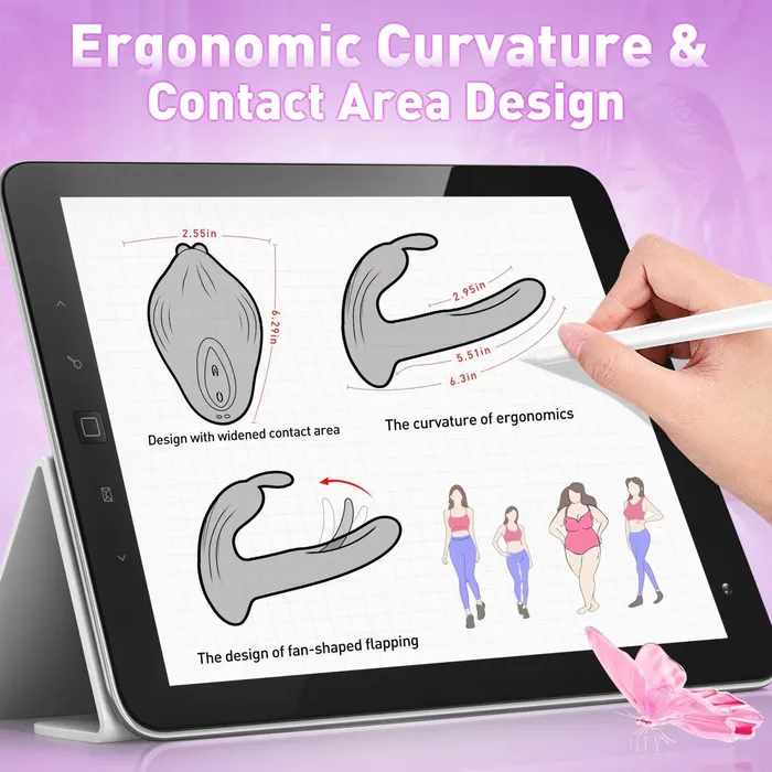 Vibrators Sohimi VINCE App Control Wearable GSpot and Clitoiral Stimulator