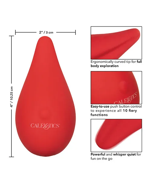 Cal Exotics Vibrators Red Hot Flicker Red