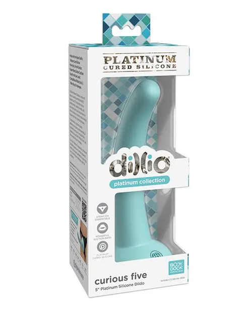 Dillio Platinum 5 Curious Five Silicone Dildo Pipedream Products Dildos